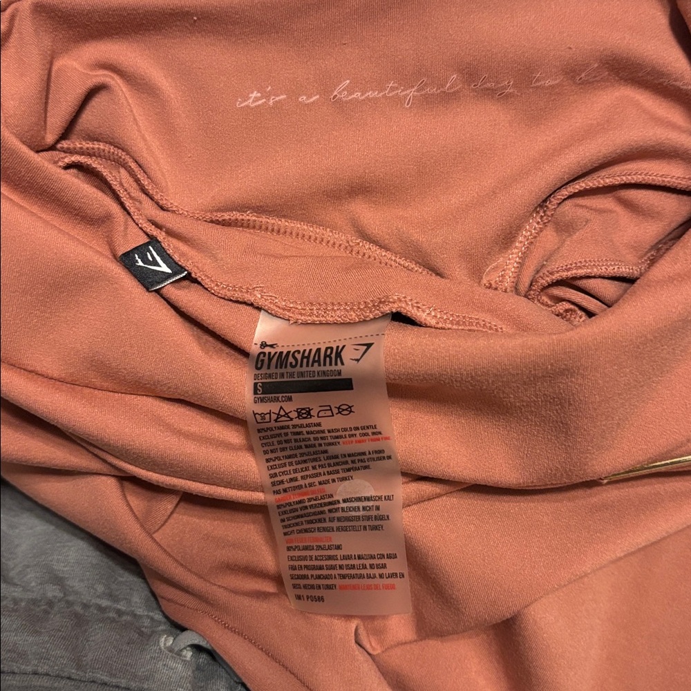 Gymshark Vital Seamless 2.0 Leggings – Size Small (Rose/Coral) - Picture 7 of 7